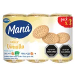 Galleta Mana Vainilla 408gr Arcor