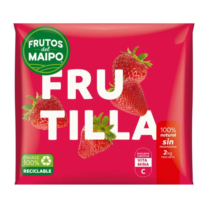 Frutillas 2kg Frutos del Maipo