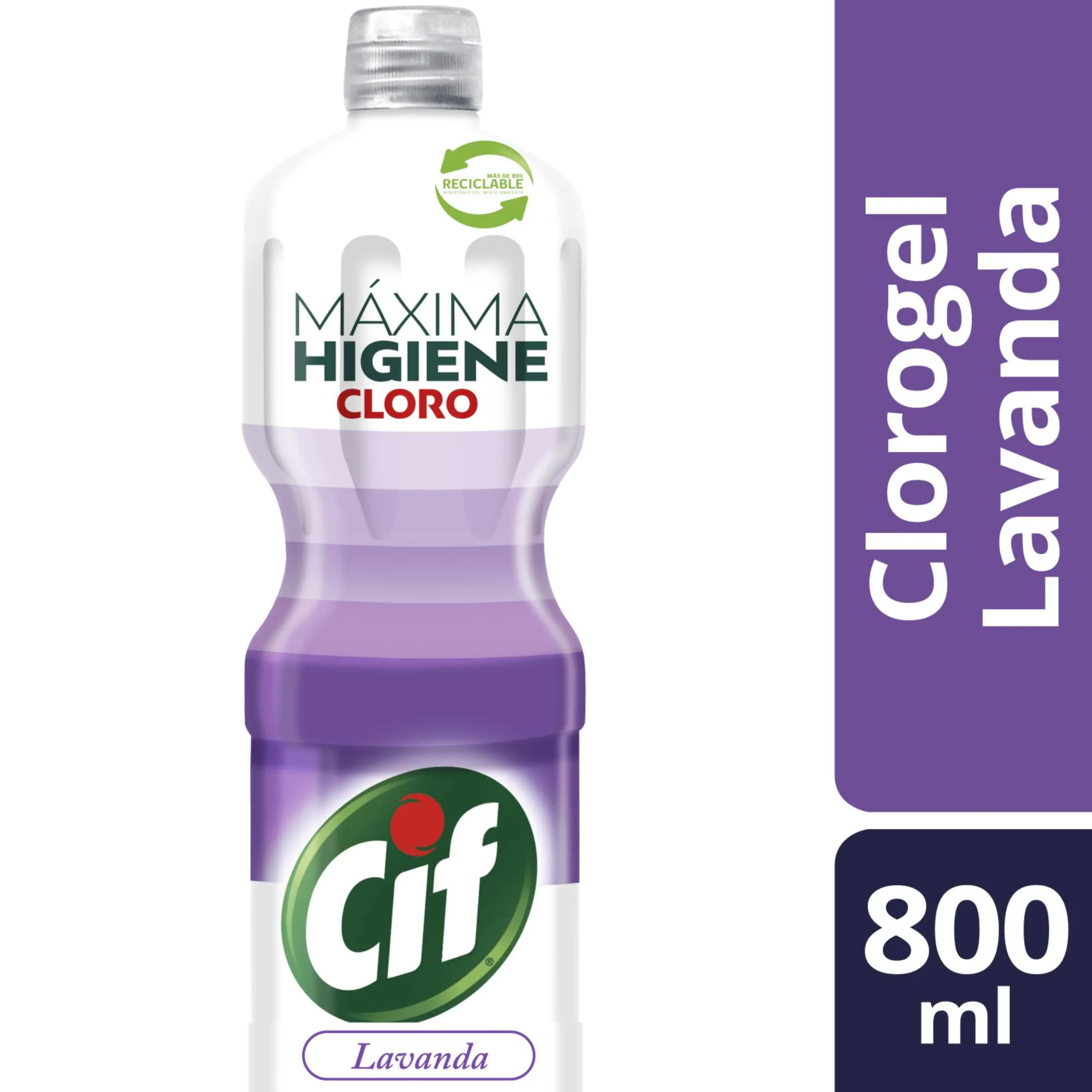 Cloro Gel Lavanda 800ml Cif