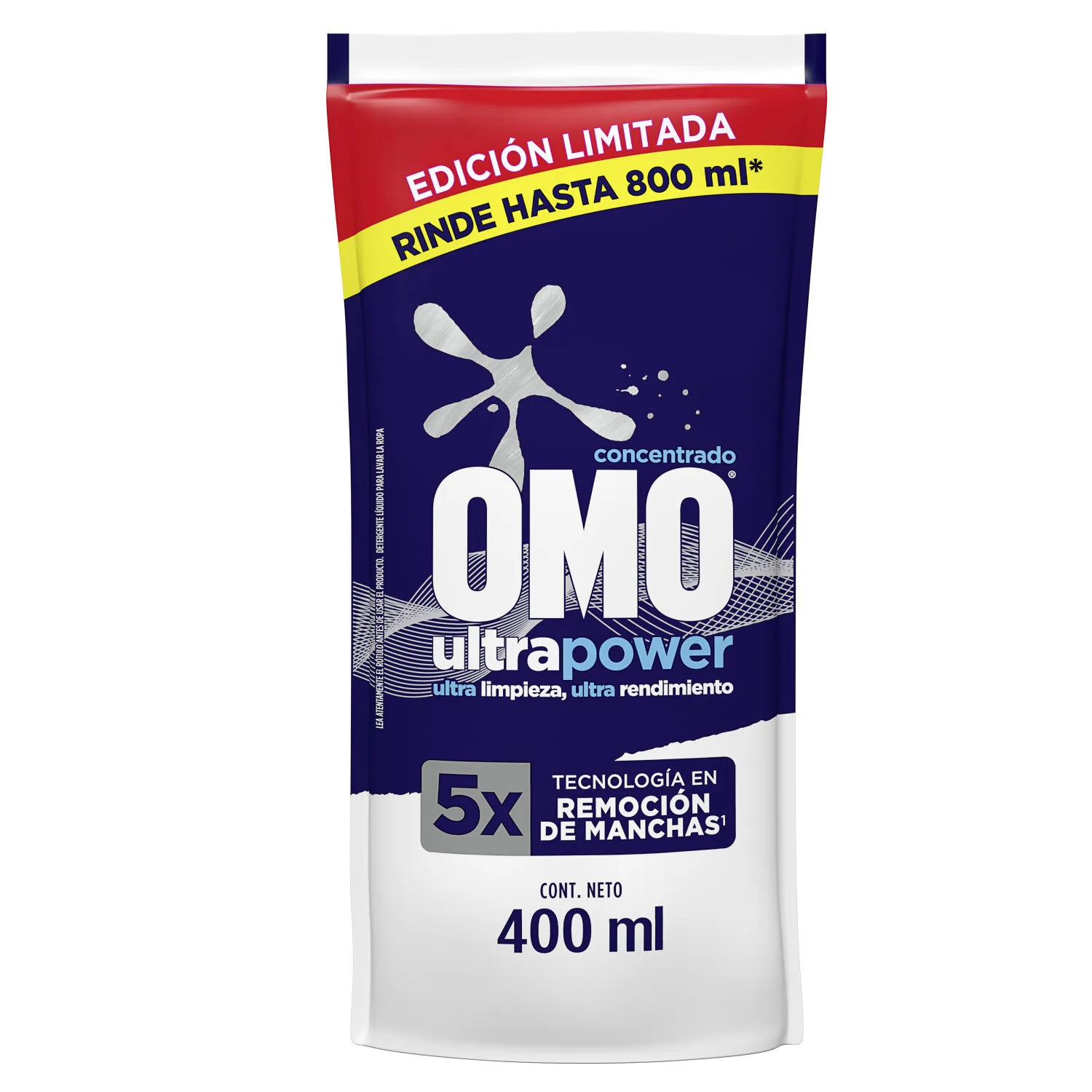 Deterg Liquido Ultra Power Dp 400ml Omo