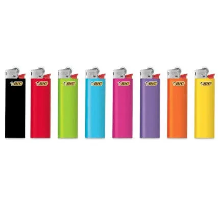 Encendedor Bic J3 Slim Display 20 un