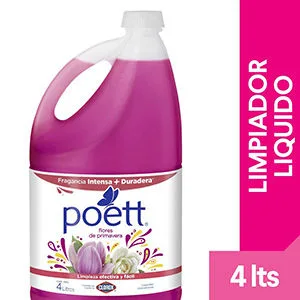 Limpia Piso Primavera 4lt Poett