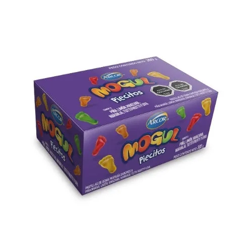 Mogul Piecitos 12un Dos en Uno