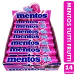 Mentos Rollo Tutti Fruti 14u 29gr